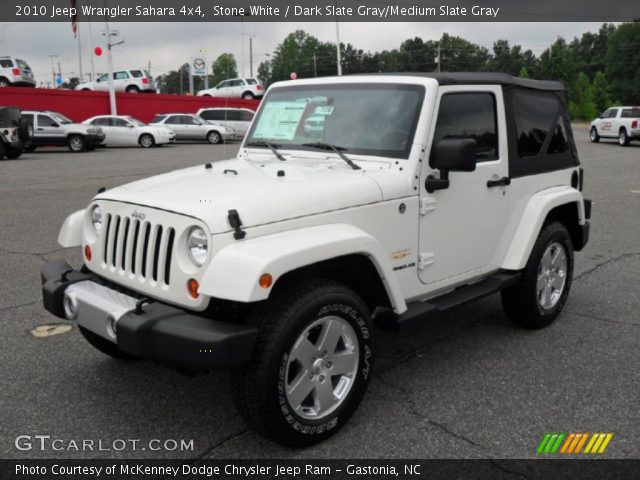 2010 Jeep Wrangler Sahara 4x4 in Stone White