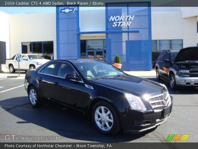 2009 Cadillac CTS 4 AWD Sedan in Black Raven