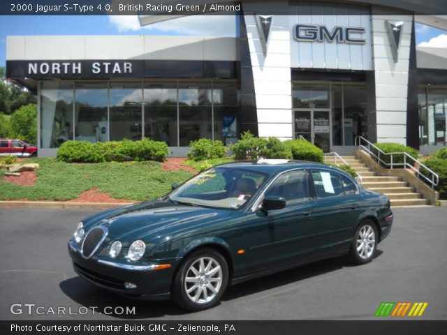 2000 Jaguar S-Type 4.0 in British Racing Green