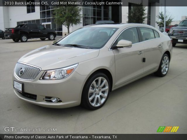 2010 Buick LaCrosse CXS in Gold Mist Metallic