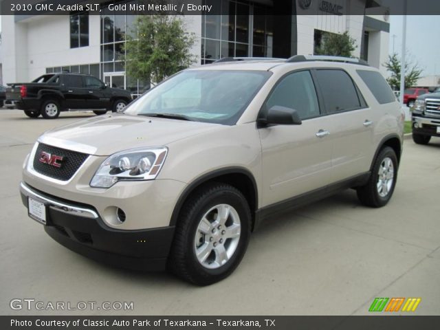 2010 GMC Acadia SLT in Gold Mist Metallic