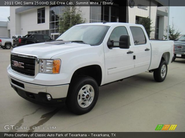 2011 GMC Sierra 2500HD SLE Crew Cab in Summit White