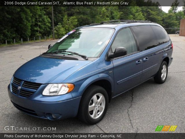 2006 Dodge Grand Caravan SXT in Atlantic Blue Pearl