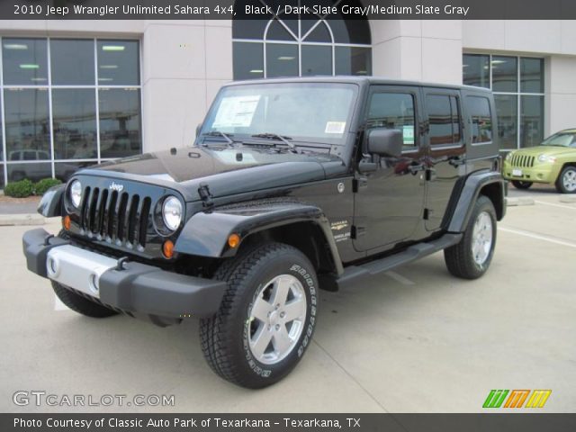 2010 Jeep Wrangler Unlimited Sahara 4x4 in Black