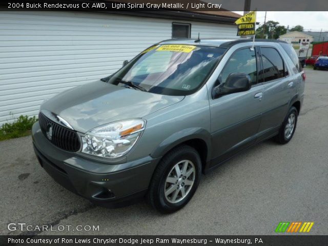 2004 Buick Rendezvous CX AWD in Light Spiral Gray Metallic