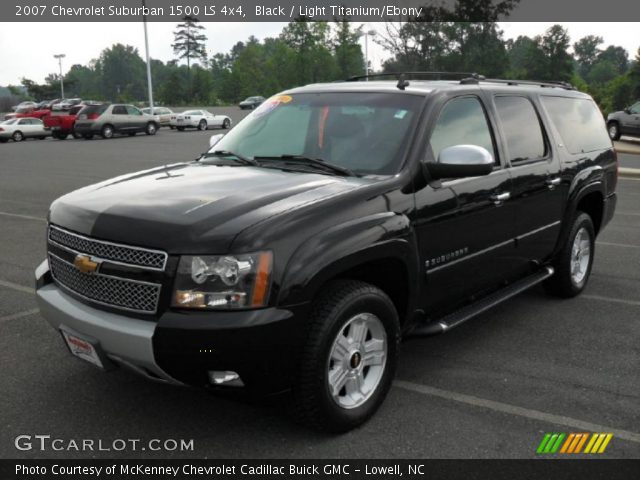 2007 Chevrolet Suburban 1500 LS 4x4 in Black