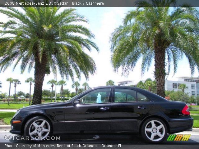 2008 Mercedes-Benz E 350 Sedan in Black
