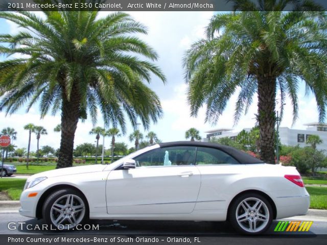 2011 Mercedes-Benz E 350 Cabriolet in Arctic White