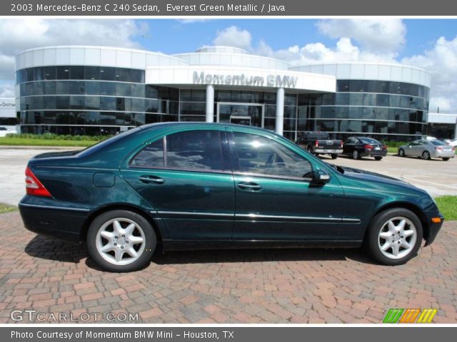 2003 Mercedes-Benz C 240 Sedan in Everest Green Metallic
