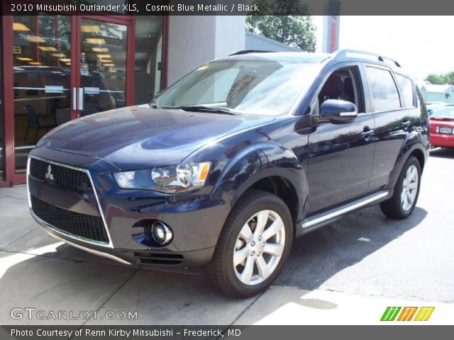 2010 Mitsubishi Outlander XLS in Cosmic Blue Metallic