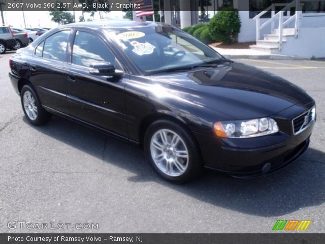 2007 Volvo S60 2.5T AWD in Black