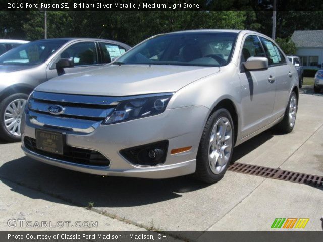 2010 Ford Fusion SE in Brilliant Silver Metallic