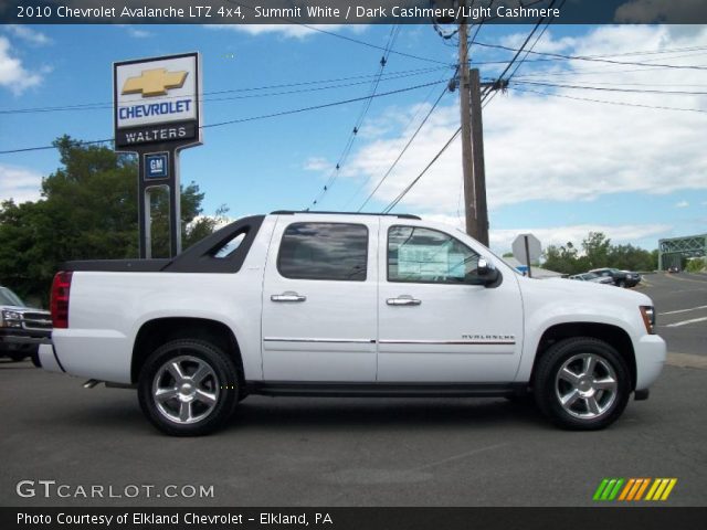 2010 Chevrolet Avalanche LTZ 4x4 in Summit White