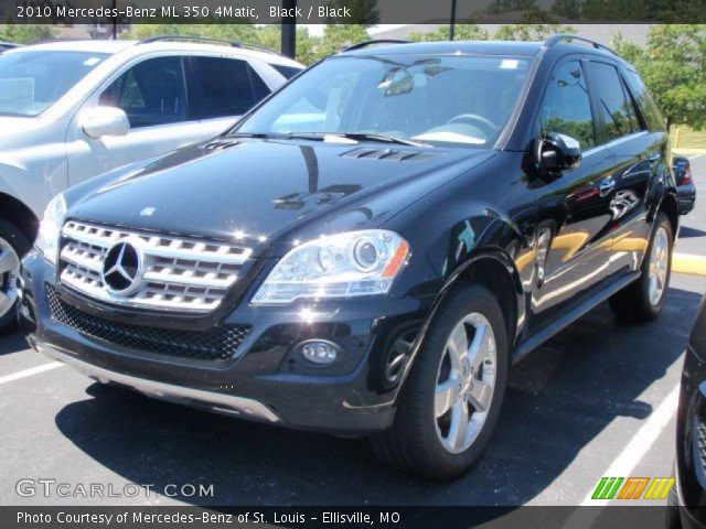 2010 Mercedes-Benz ML 350 4Matic in Black