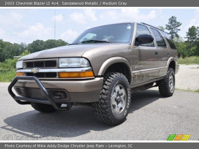 2003 Chevrolet Blazer LS 4x4 in Sandalwood Metallic