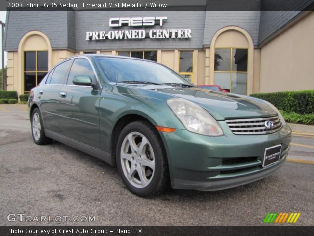 2003 Infiniti G 35 Sedan in Emerald Mist Metallic