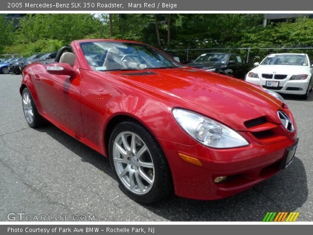 2005 Mercedes-Benz SLK 350 Roadster in Mars Red