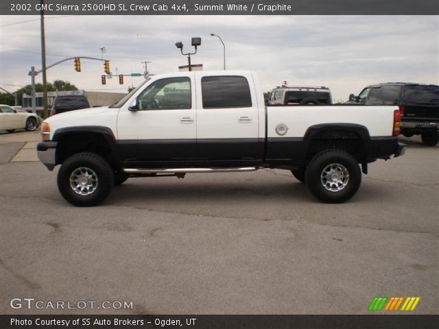 2002 GMC Sierra 2500HD SL Crew Cab 4x4 in Summit White