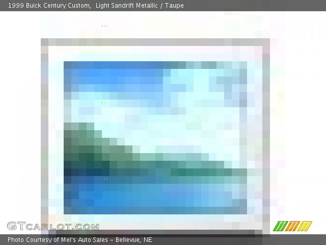 1999 Buick Century Custom in Light Sandrift Metallic