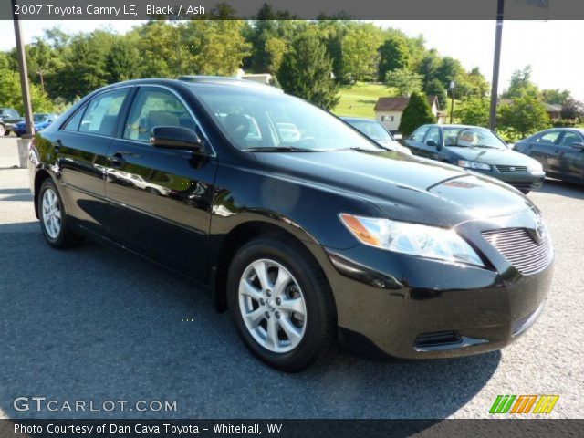 2007 Toyota Camry LE in Black