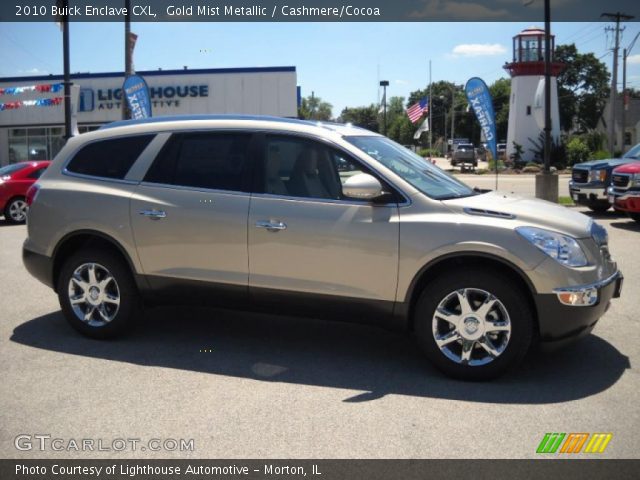 2010 Buick Enclave CXL in Gold Mist Metallic