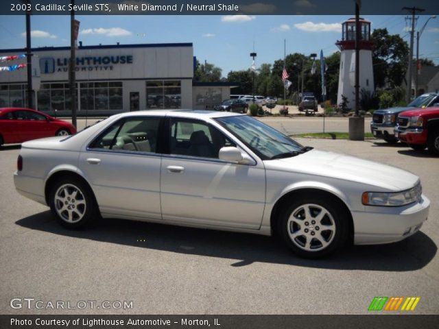 2003 Cadillac Seville STS in White Diamond