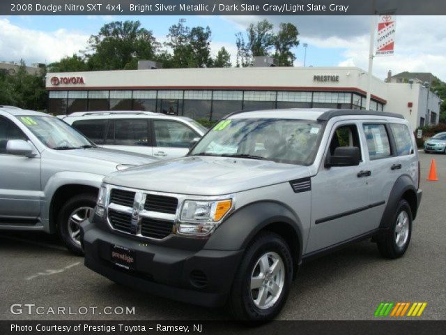 2008 Dodge Nitro SXT 4x4 in Bright Silver Metallic