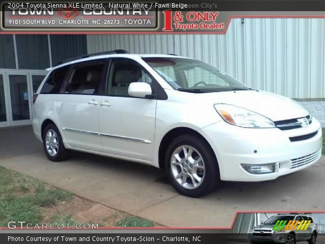2004 Toyota Sienna XLE Limited in Natural White