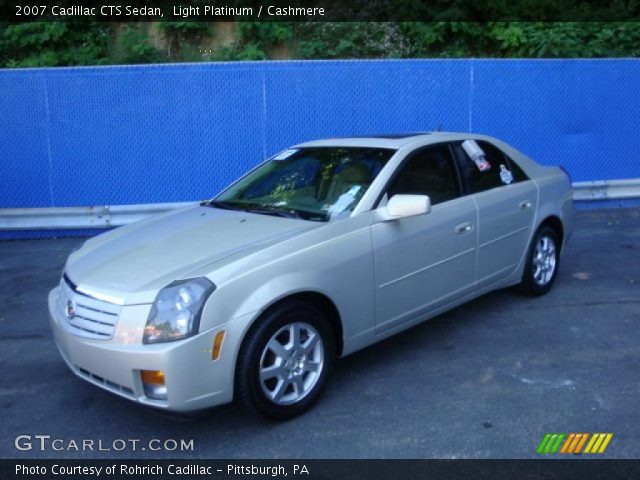 2007 Cadillac CTS Sedan in Light Platinum