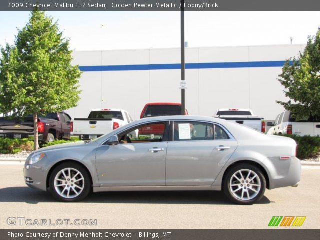 2009 Chevrolet Malibu LTZ Sedan in Golden Pewter Metallic