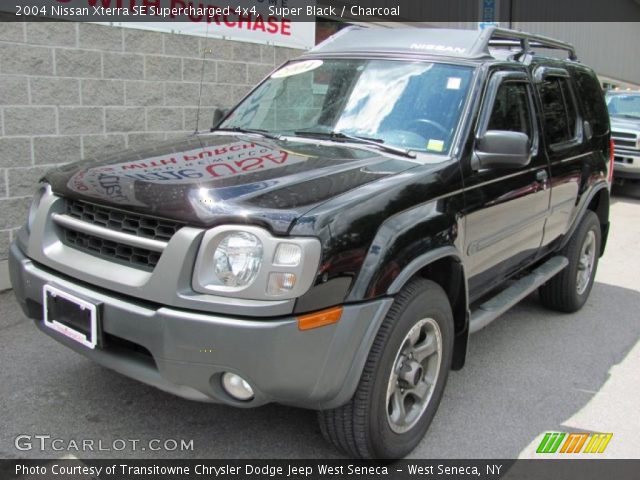 2004 Nissan Xterra SE Supercharged 4x4 in Super Black