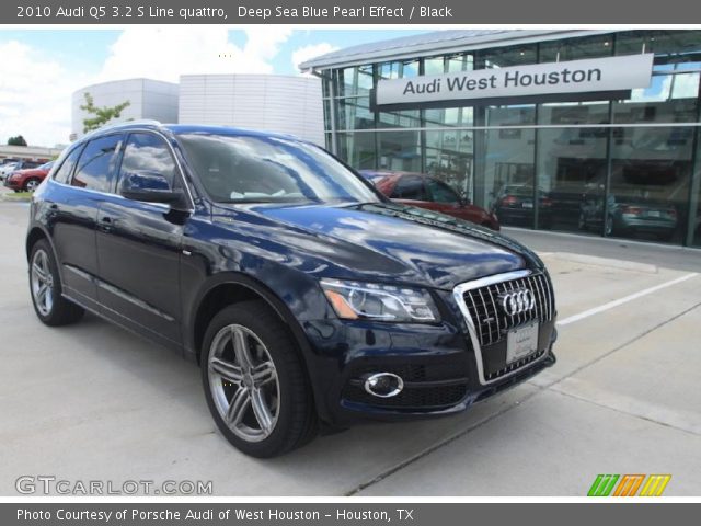 2010 Audi Q5 3.2 S Line quattro in Deep Sea Blue Pearl Effect