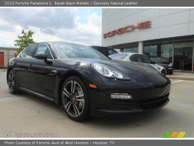 2010 Porsche Panamera S in Basalt Black Metallic