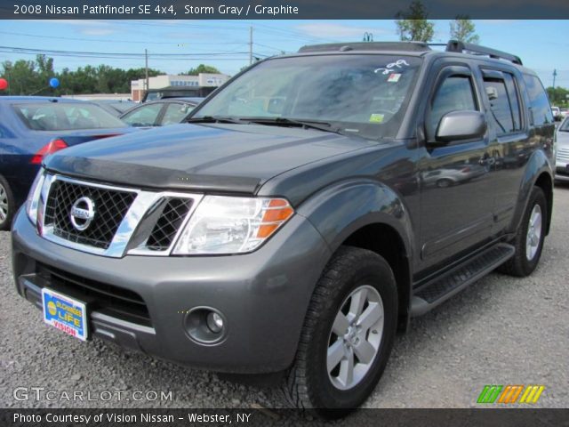 2008 Nissan Pathfinder SE 4x4 in Storm Gray