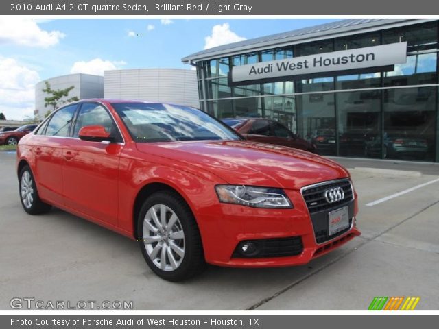 2010 Audi A4 2.0T quattro Sedan in Brilliant Red