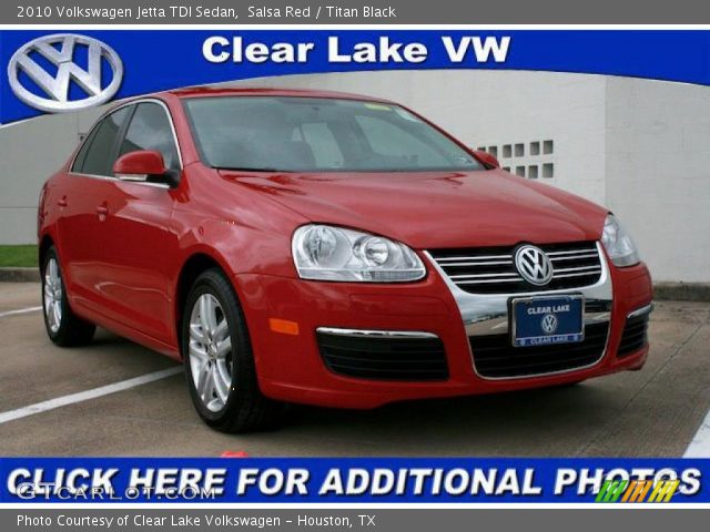 2010 Volkswagen Jetta TDI Sedan in Salsa Red