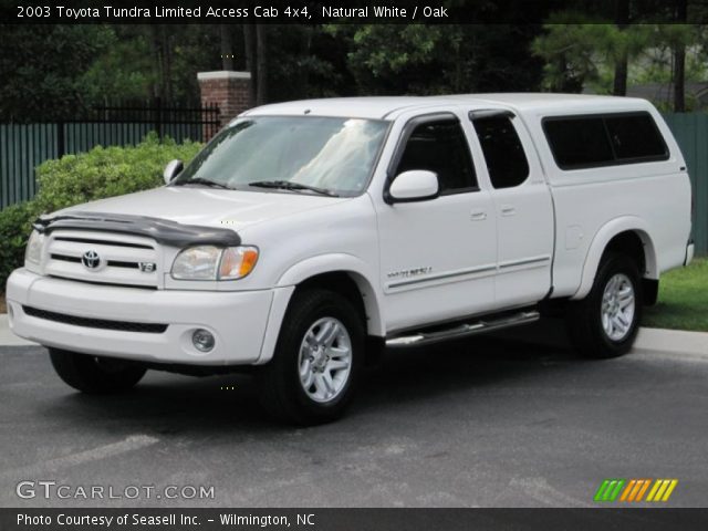 2003 Toyota Tundra Limited Access Cab 4x4 in Natural White