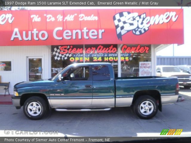 1997 Dodge Ram 1500 Laramie SLT Extended Cab in Emerald Green Metallic