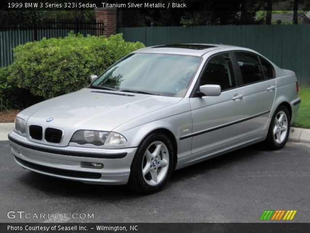 1999 BMW 3 Series 323i Sedan in Titanium Silver Metallic