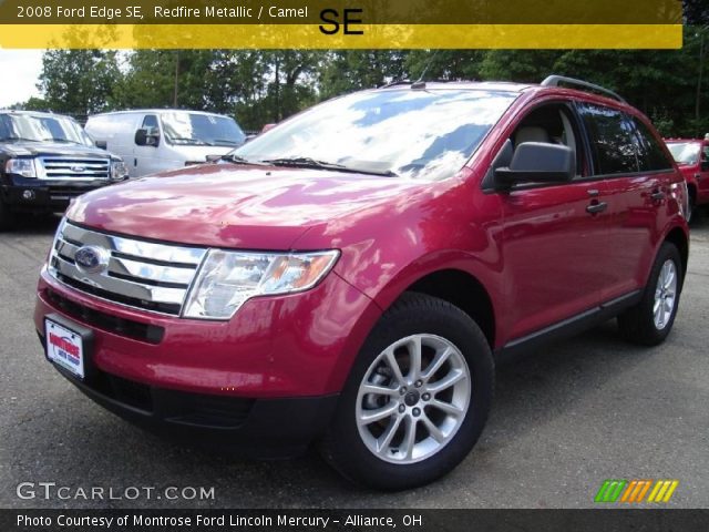 2008 Ford Edge SE in Redfire Metallic