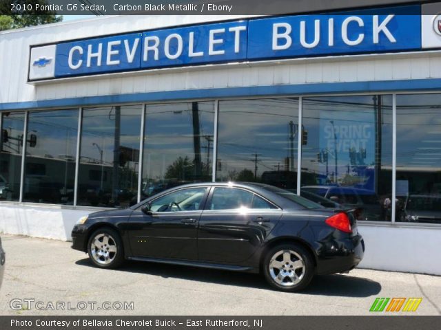 2010 Pontiac G6 Sedan in Carbon Black Metallic