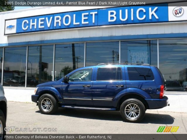 2005 Dodge Durango Limited 4x4 in Patriot Blue Pearl