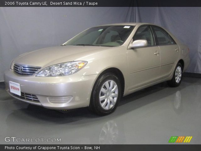 2006 Toyota Camry LE in Desert Sand Mica