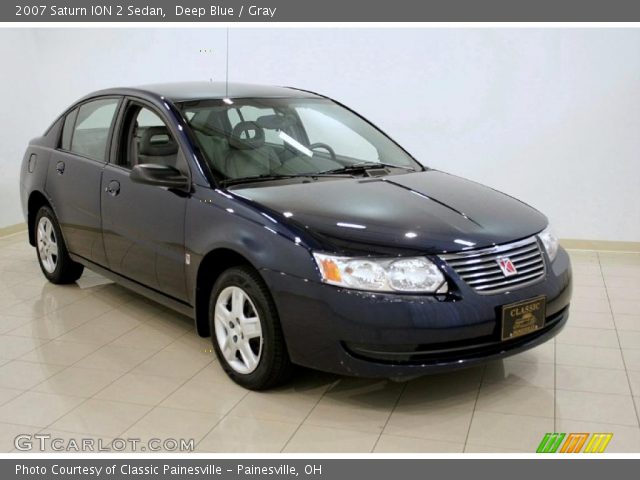 2007 Saturn ION 2 Sedan in Deep Blue