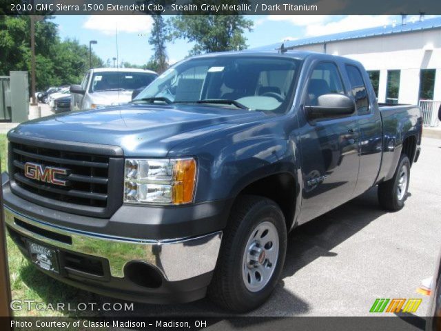 2010 GMC Sierra 1500 Extended Cab in Stealth Gray Metallic
