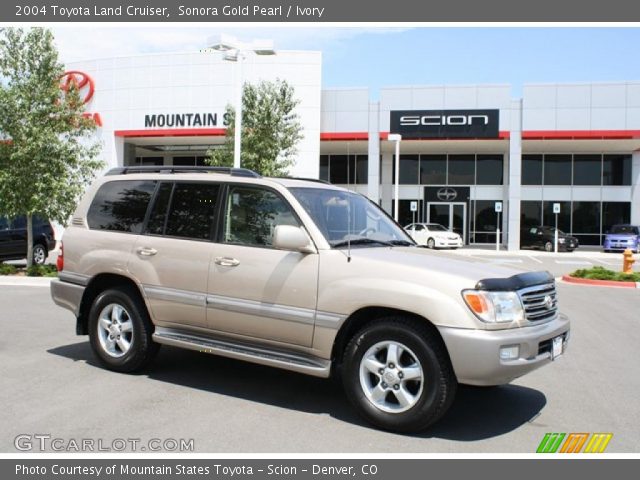 2004 Toyota Land Cruiser  in Sonora Gold Pearl