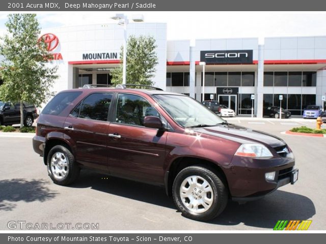 2001 Acura MDX  in Deep Mahogany Pearl