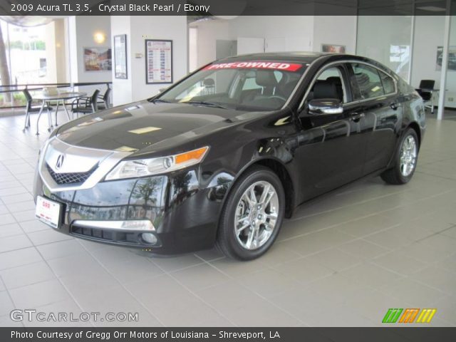 2009 Acura TL 3.5 in Crystal Black Pearl
