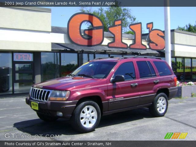 2001 Jeep Grand Cherokee Laredo 4x4 in Sienna Pearl