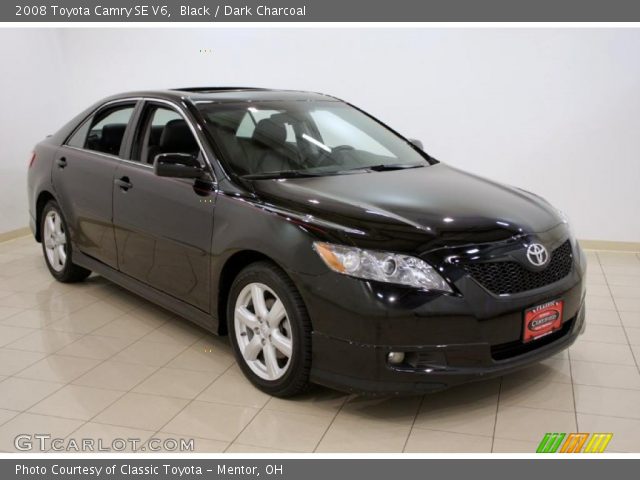 2008 black toyota camry se #3 2008 black toyota camry se #3